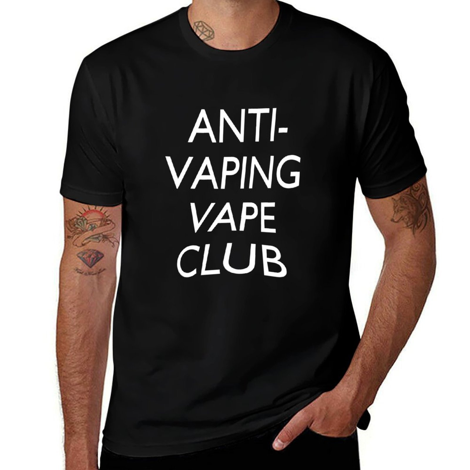 Anti-Vaping Vape Club T-Shirt  - Quick Vape review and price