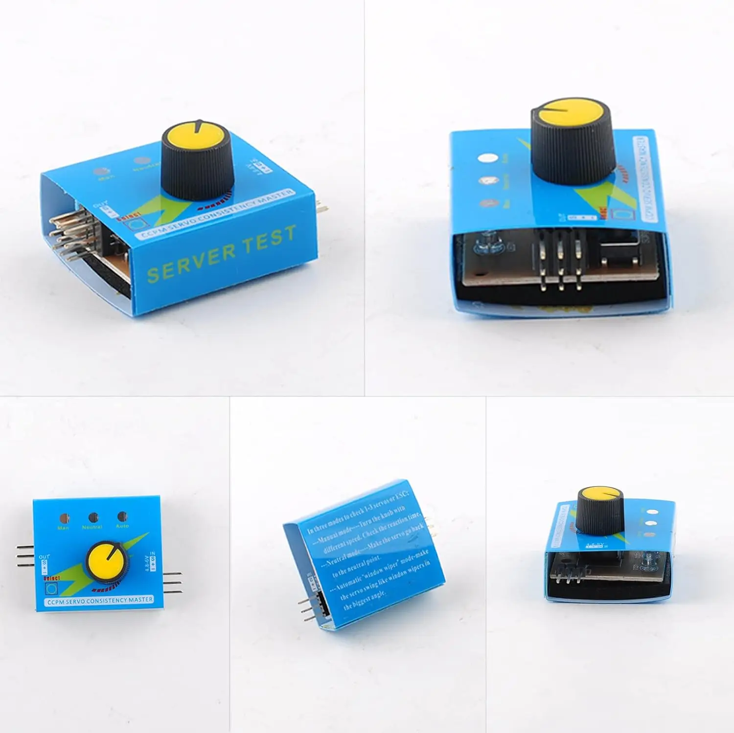 Servo Tester 3CH Digital ESC S - Battery Case Storage review and price