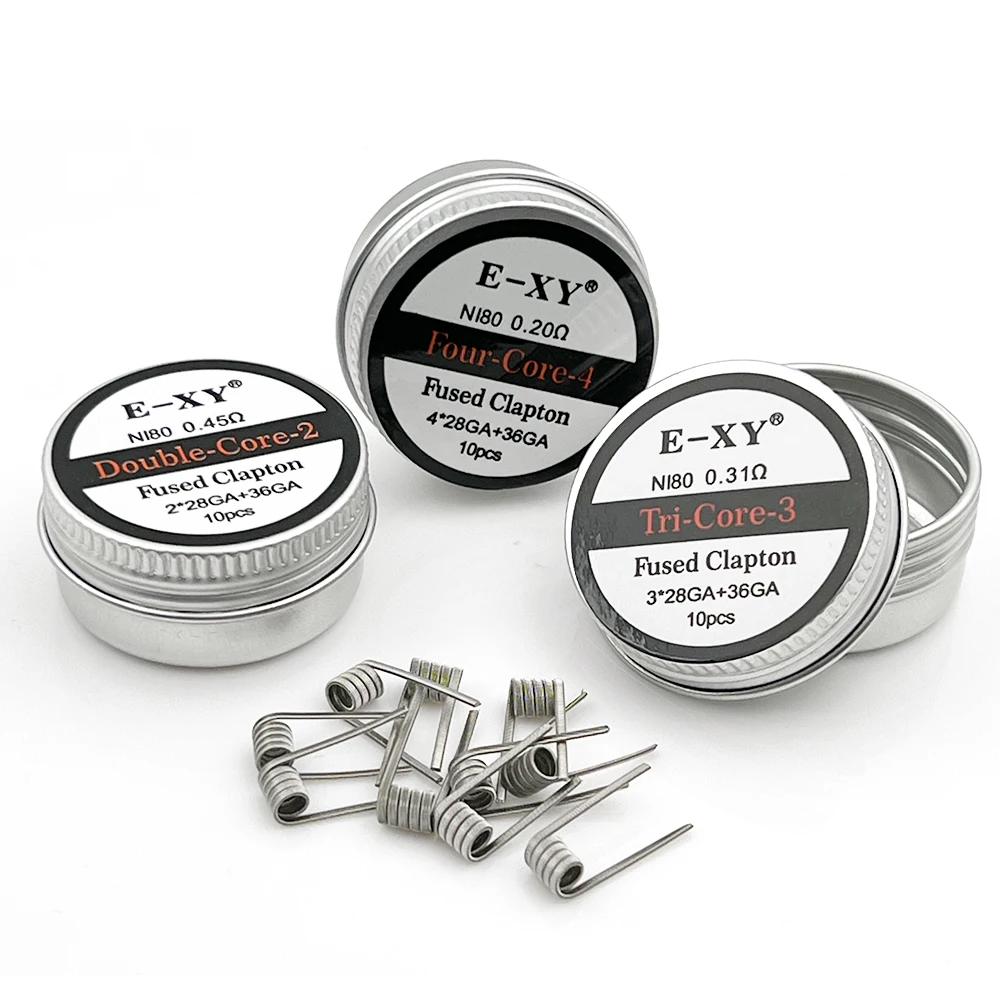 10pcs/box Ni80 Prebuilt Coil 2 - Vape Accessory review and price