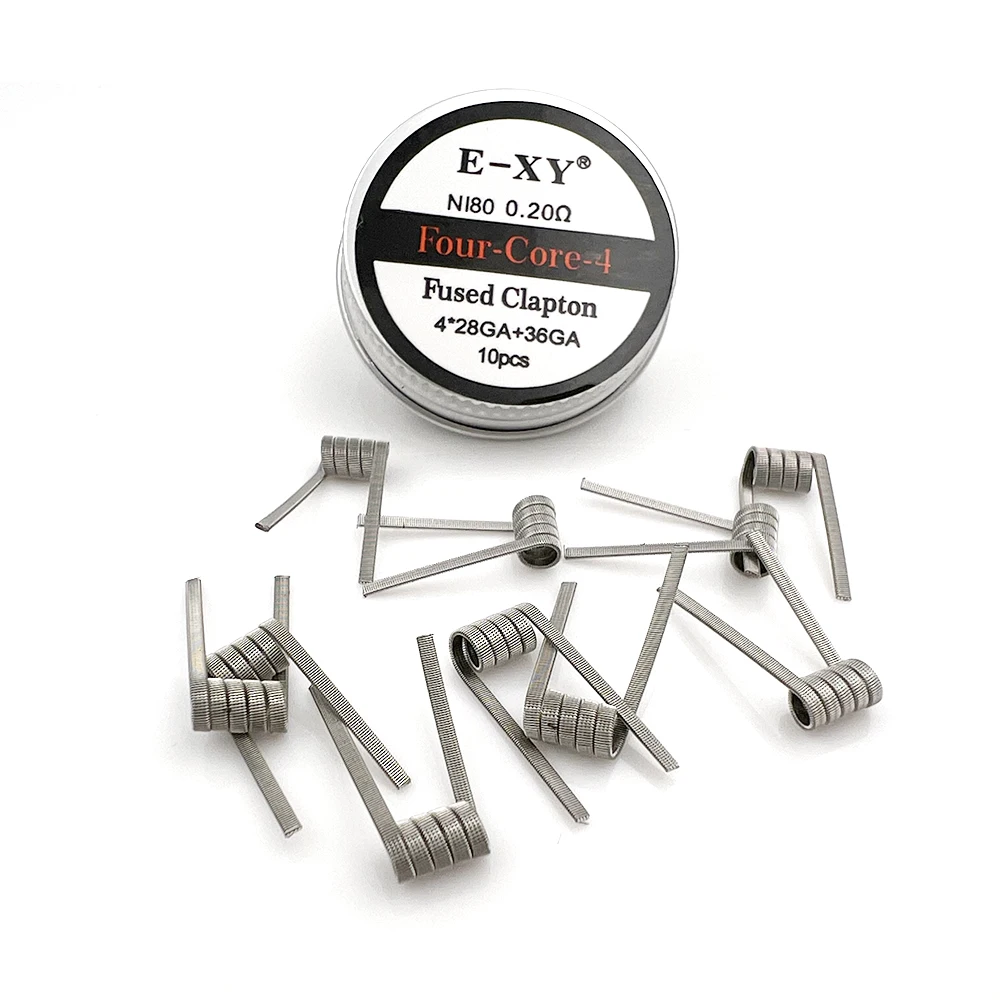 10pcs/box Ni80 Prebuilt Coil 2 - Vape Accessory review and price