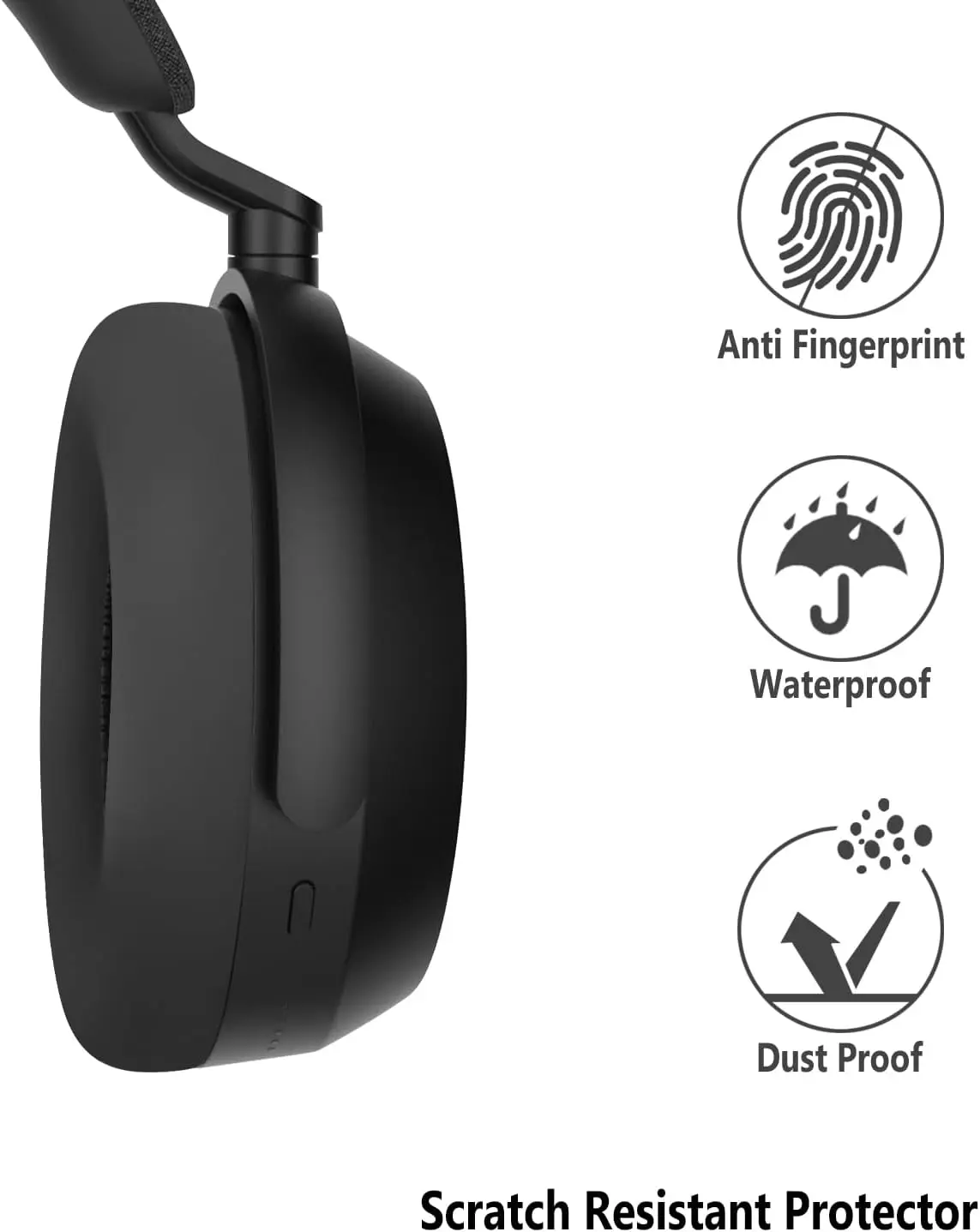 Silicone Ear protective sleeve - Sennheiser Headphone Momentum 4 review and price