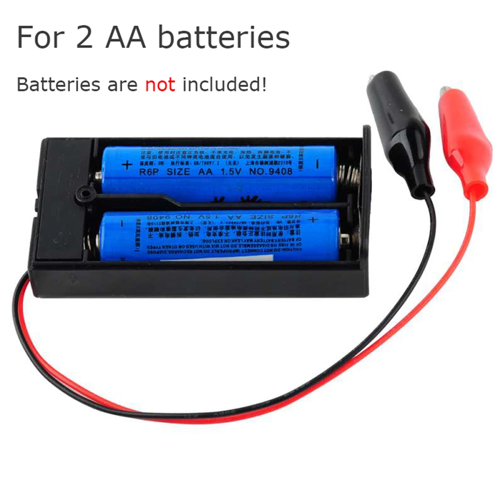 10PCS 2 AA 3V Battery Holder C - Battery Case Storage review and price