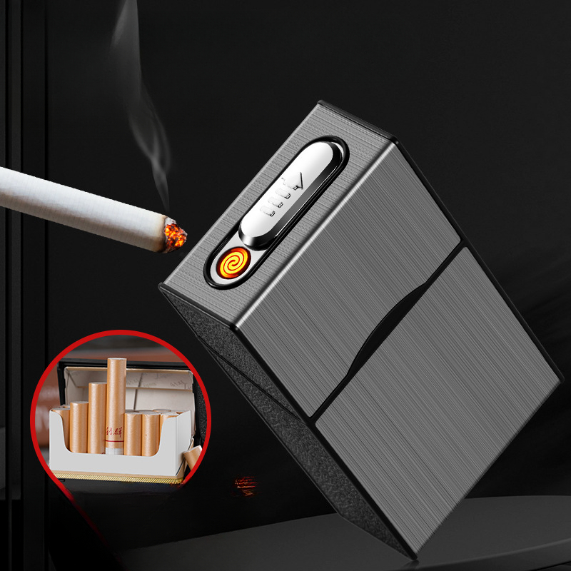2 In 1 20 Cigarette Case Light - Vape Accessory review and price