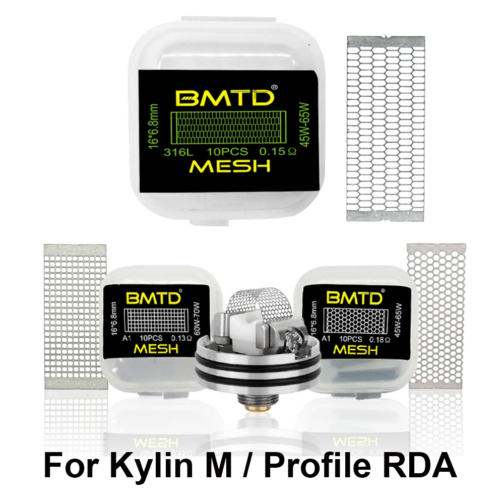 10pcs/box BMTD PreBuilt Coils  - Stainless Wire Ss316 review and price